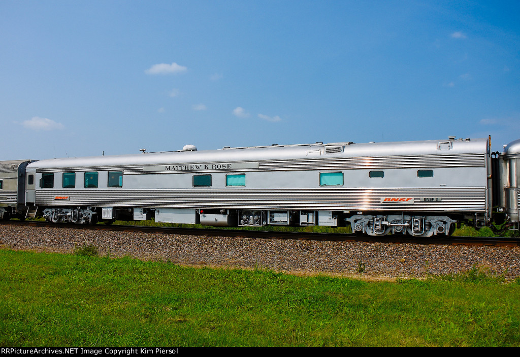 BNSF 3 "Matthew K Rose"